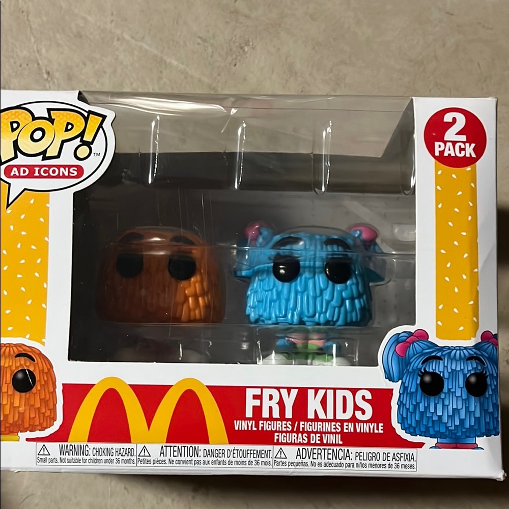 Funko Orange and Blue Action Figures Playset